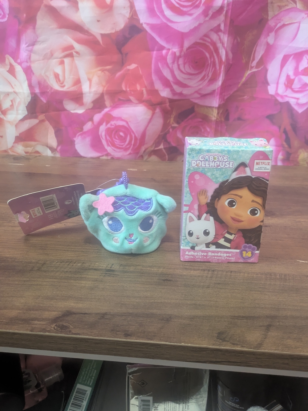 Plush Mermaid Keychain - Aqua Blue Mini Toy